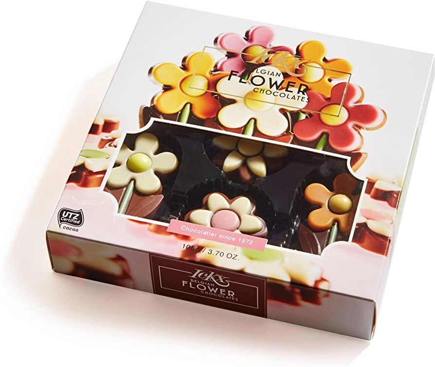 Bomboane de ciocolata Flower ICKX 105G